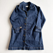 Load image into Gallery viewer, The Simple Folk Denim Button up Dress - 6-7 years
