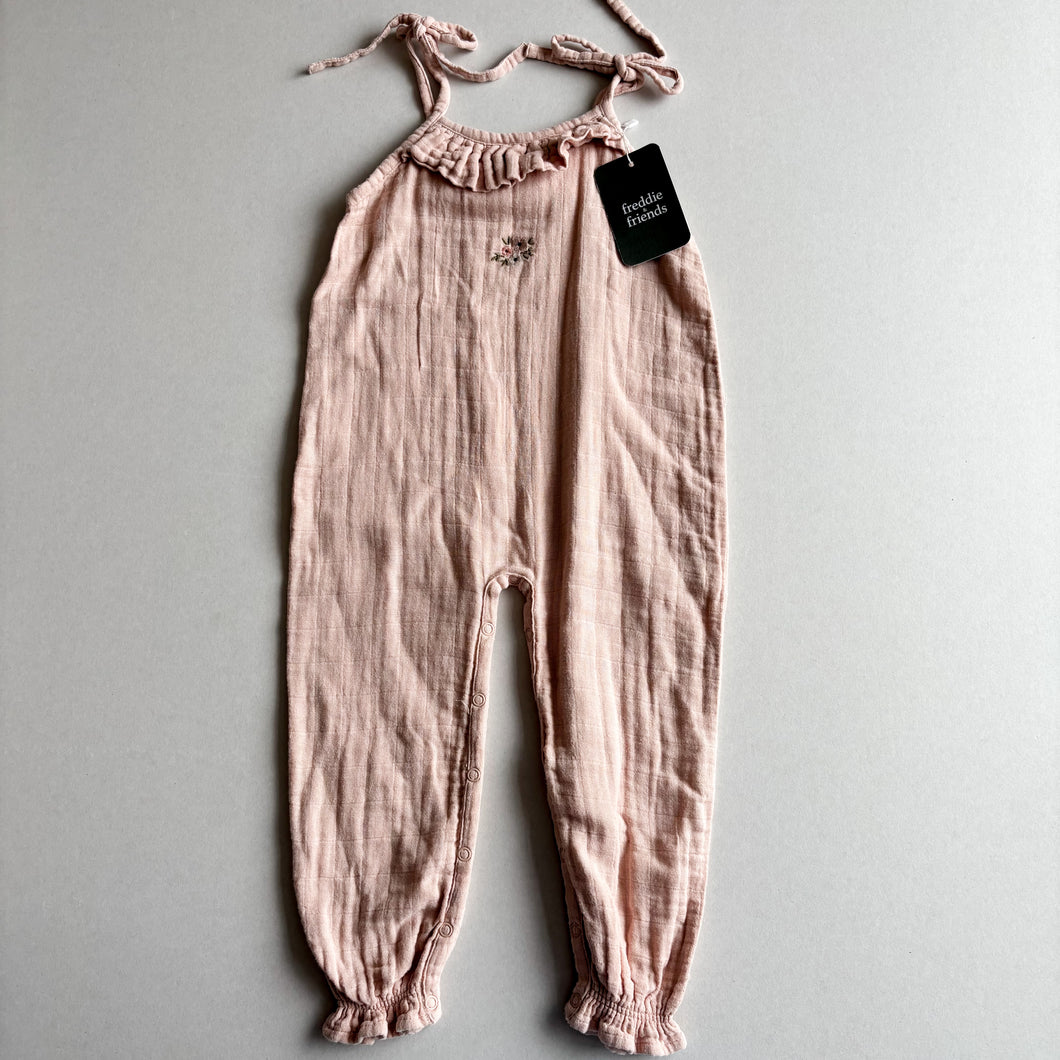 Jamie Kay Dusky Pink Romper - 2 years