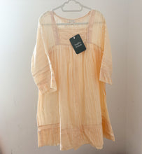 Load image into Gallery viewer, FAUNE Peach Stripe Dress - 6-8 years
