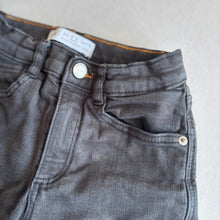 Load image into Gallery viewer, Zara Black Denim Shorts - 4-5 years
