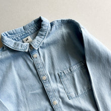 Load image into Gallery viewer, H&amp;M Light Denim Shirt - 3-4 years
