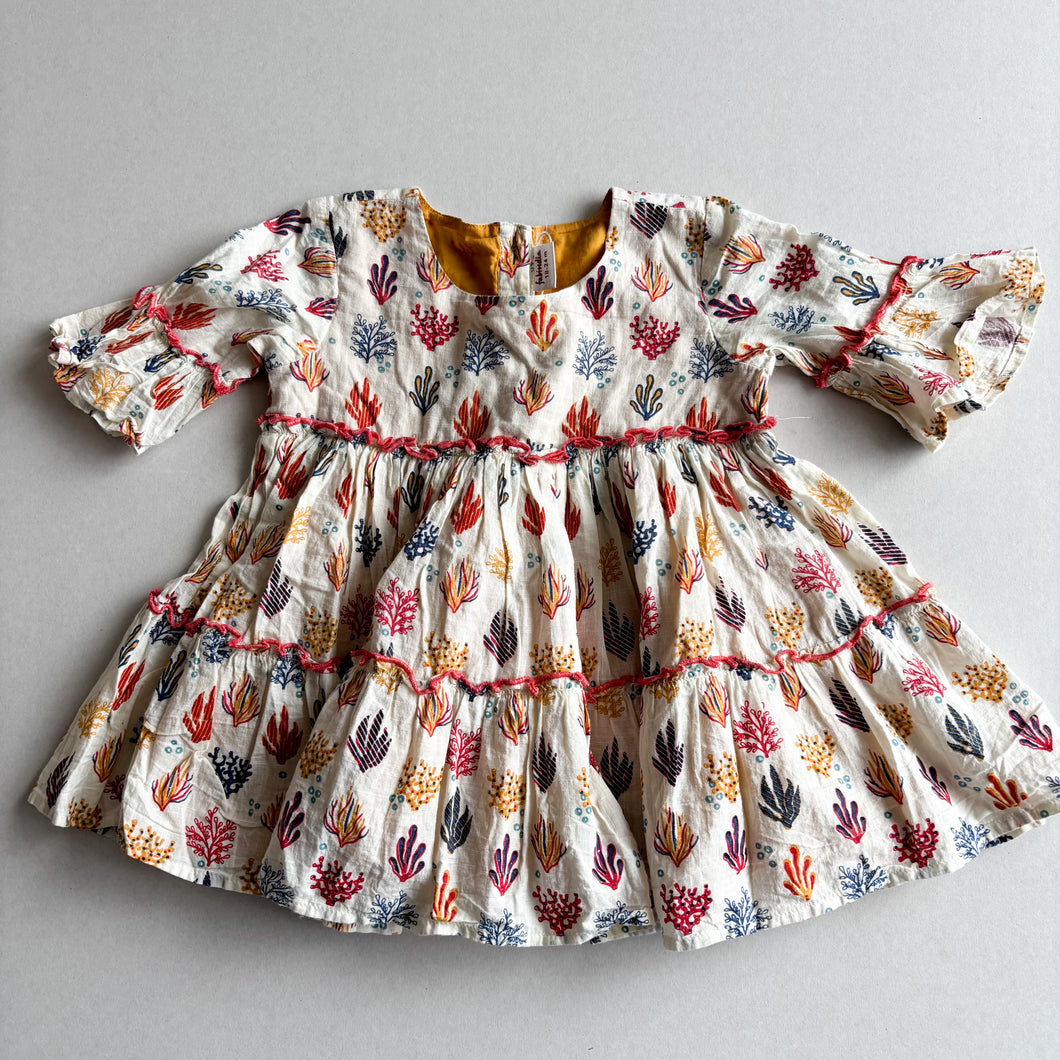 Indian Tierred Dress - 18-24 months