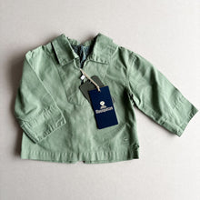 Load image into Gallery viewer, Mousqueton Blue Jacket With Zip - 6 Months - BNWT
