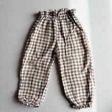 Load image into Gallery viewer, Korean Gingham Trousers - 1-2 years
