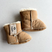 Load image into Gallery viewer, Koalabi Sheepskin Booties - 0-6 months
