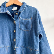 Load image into Gallery viewer, Next Blue Denim Style Boilersuit - 2-3 years
