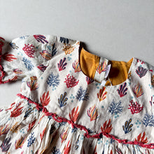 Load image into Gallery viewer, Fabindia Cotton Floral Dress - 18-24 months
