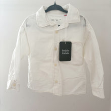 Load image into Gallery viewer, Zara Cream Cotton Overshirt - 2-3 years
