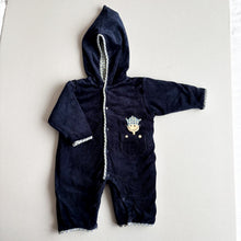 Load image into Gallery viewer, Vintage Blue Snowsuit  - 6 Months
