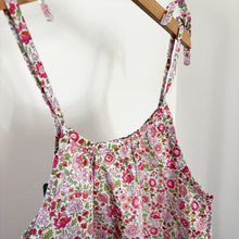 Load image into Gallery viewer, Handmade Pink Floral Liberty Print Smock Top - 6-7 years
