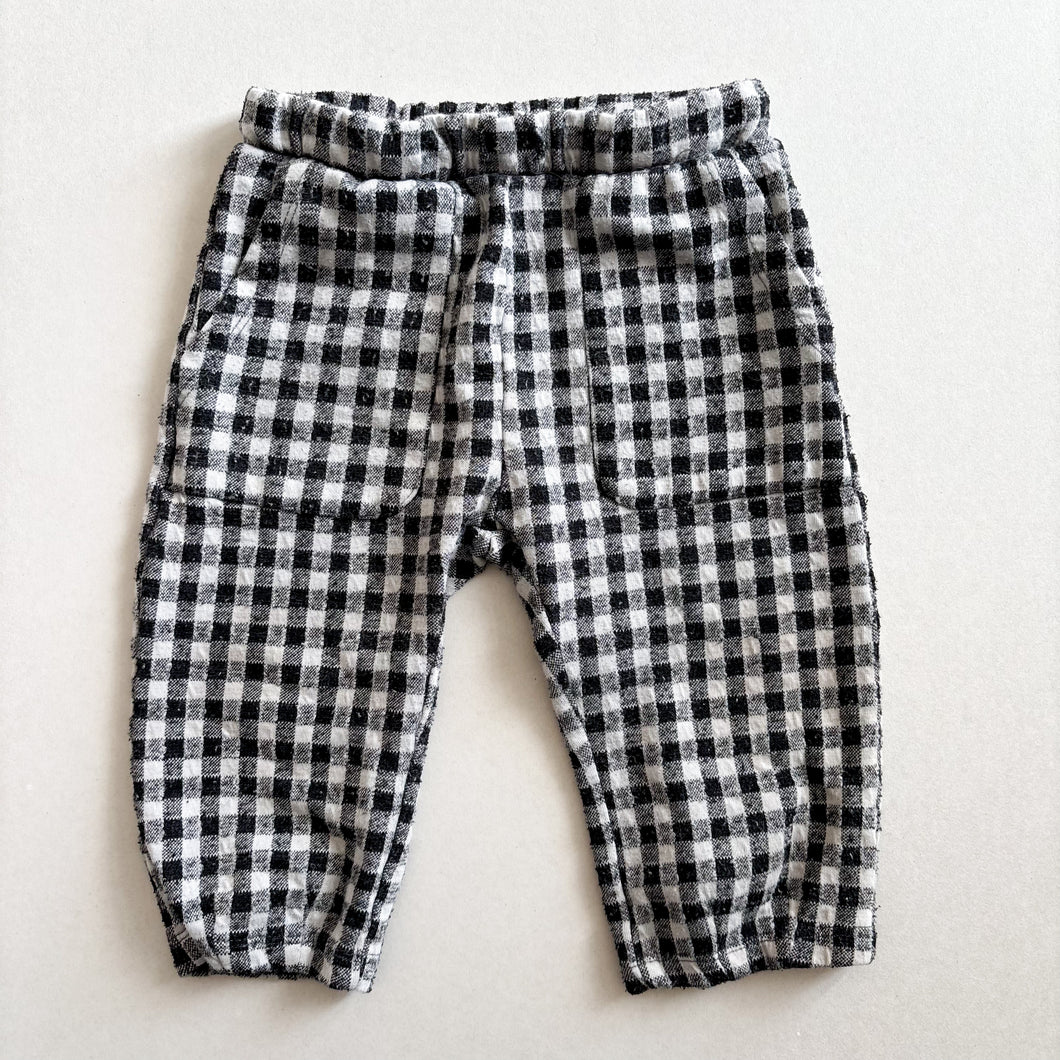 Zara Gingham Trousers - 12-18 months