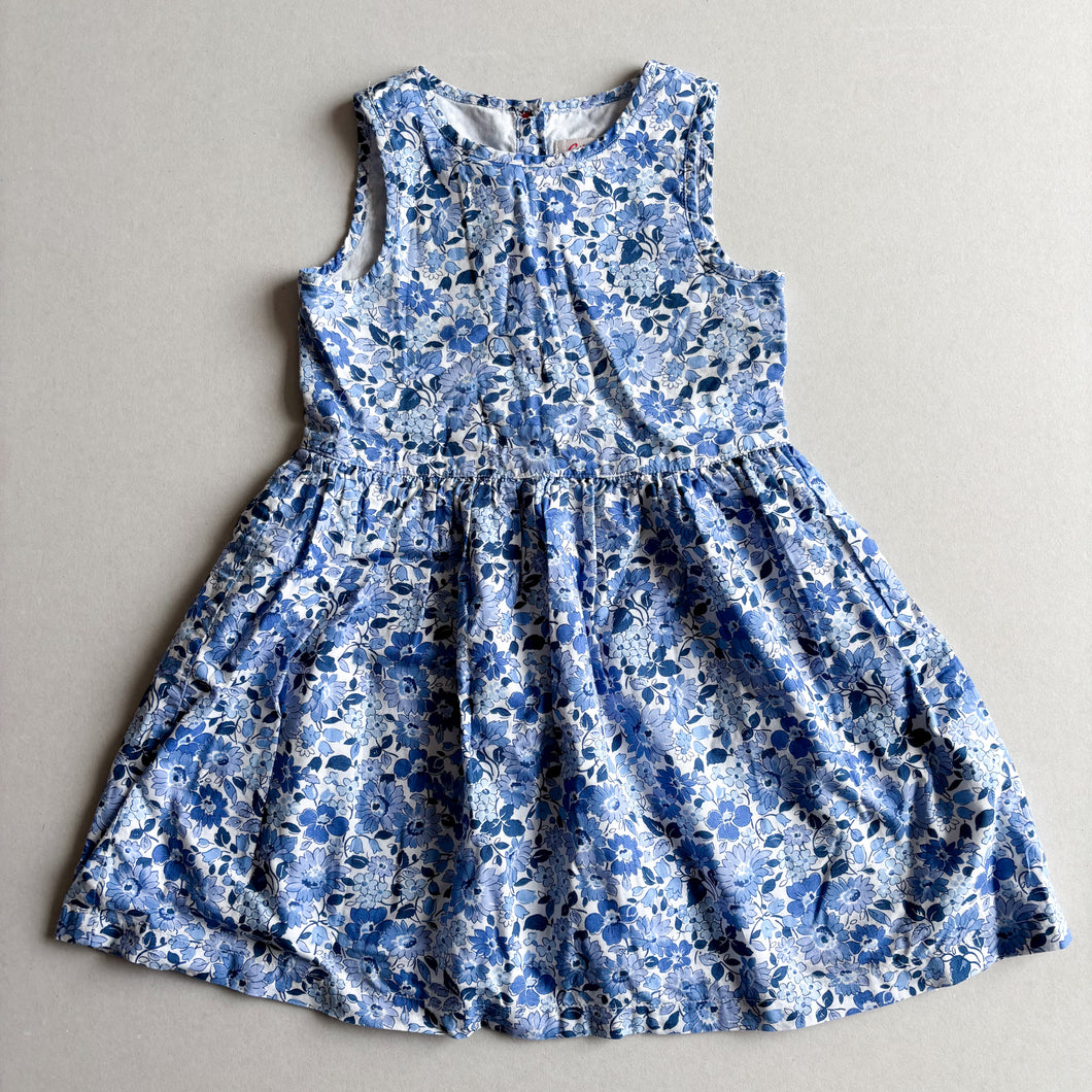 Cath Kids Blue Floral Strapless Dress - 2-3 years