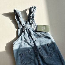 Load image into Gallery viewer, Zara Denim Dungarees - 12-18 months

