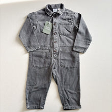 Load image into Gallery viewer, Zara Denim Boilersuit - 2-3 years
