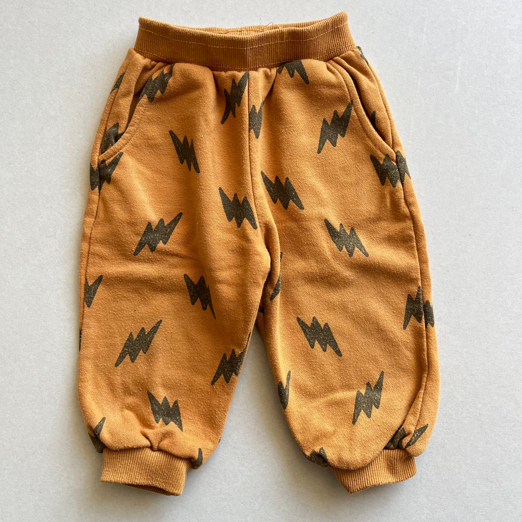 Zara Lightening Bolt Joggers - 12-18 months