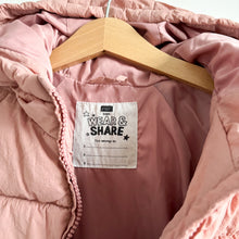 Load image into Gallery viewer, F+F Pink Puffa Coat - 3-4 years
