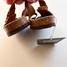 Load image into Gallery viewer, Zara Brown Leather Sandals - UK7
