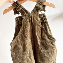 Load image into Gallery viewer, Next Green Cord Dungarees - 3 years

