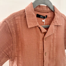 Load image into Gallery viewer, Next Brown Textured Cotton Shirt - 5 years
