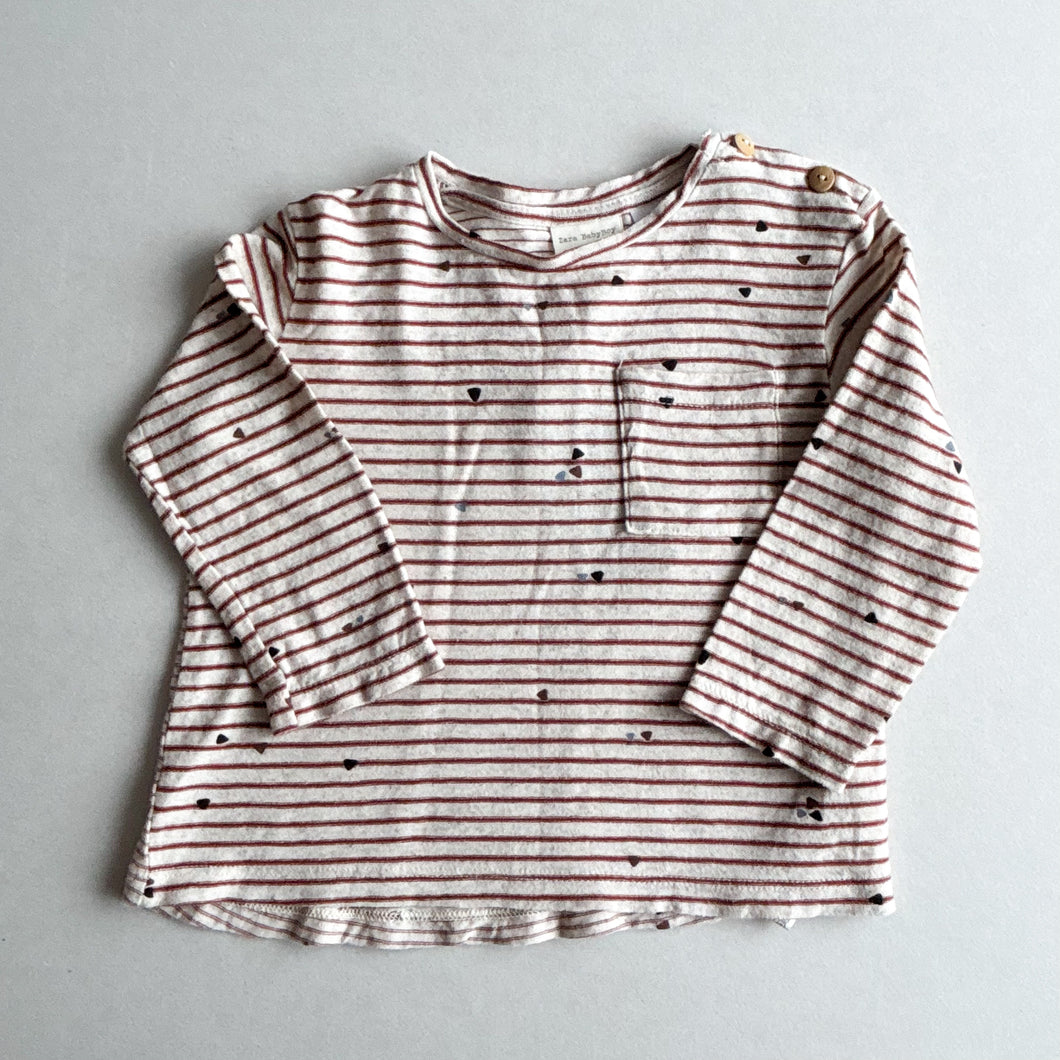 Zara Long Sleeve Top - 9-12 months