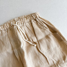 Load image into Gallery viewer, The Simple Folk Beige Linen Trousers - 4-5 years
