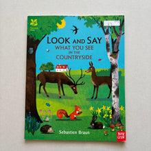 Load image into Gallery viewer, Look And Say What You See In The Countryside Paperback Book
