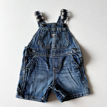 Load image into Gallery viewer, Oshkosh Denim Shortalls - 9 months
