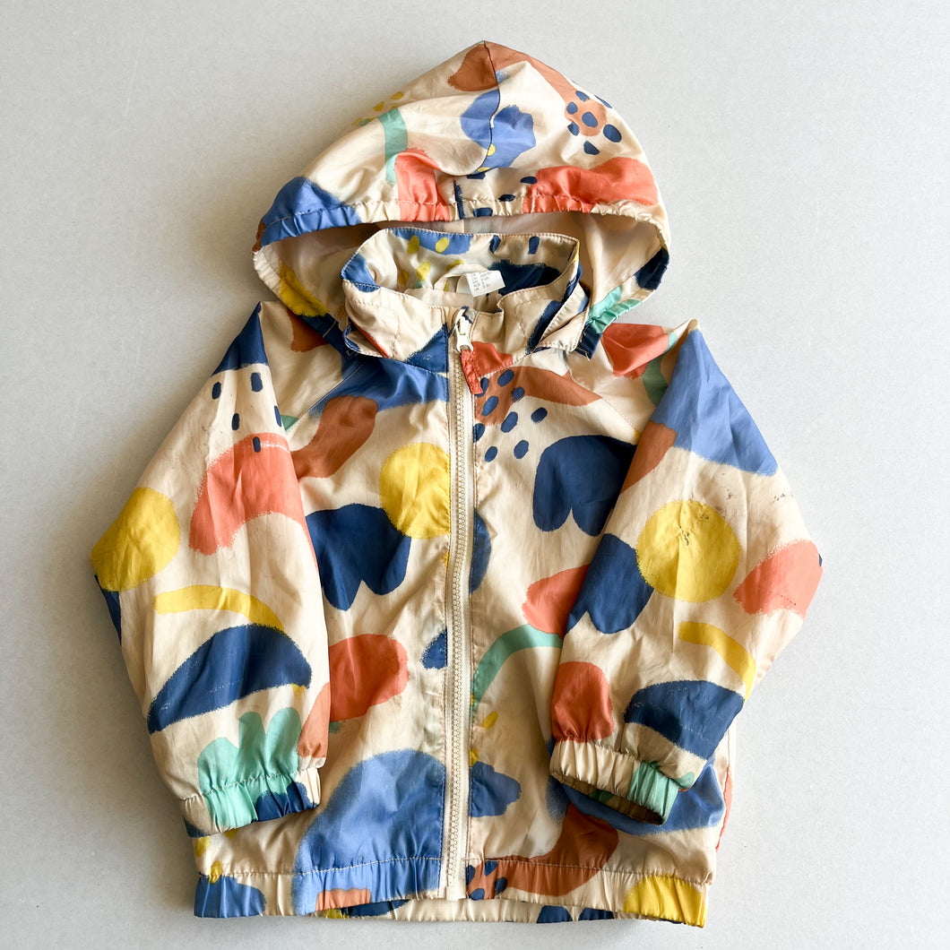 H&M Abstract Raincoat  - 2-3 years