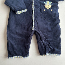 Load image into Gallery viewer, Vintage Blue Snowsuit  - 6 Months
