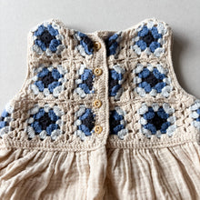 Load image into Gallery viewer, H&amp;M Crochet Dress - 6-9 months
