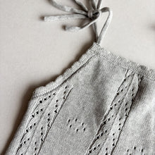 Load image into Gallery viewer, Grey Romper with Shorts - 12-18 months
