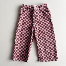 Load image into Gallery viewer, Zara Checkerboard Jeans - 3 years
