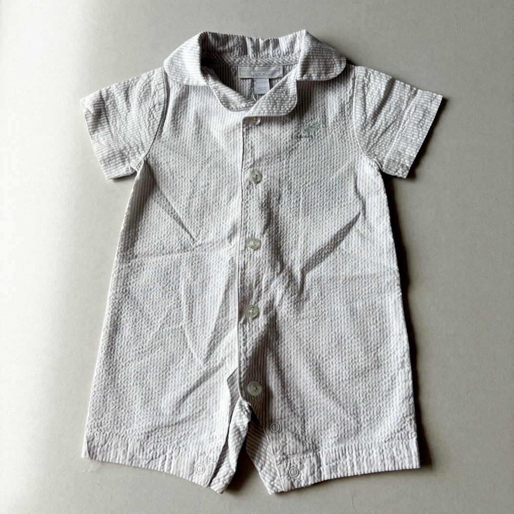 The Little White Company Romper - 0-3 months