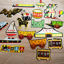 Load image into Gallery viewer, Vintage 1968 Things That Go* Puzzles
