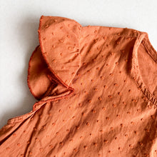 Load image into Gallery viewer, Mon Bouvo Rust Popcorn Blouse - 6 years
