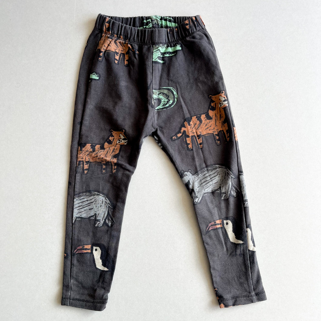 Zara Animal Leggings - 3-4 years