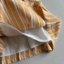 Load image into Gallery viewer, Primark Yellow Stripe Linen Mix Dress - 2-3 years
