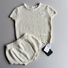 Load image into Gallery viewer, George Cream Crochet Set - 12-18 months
