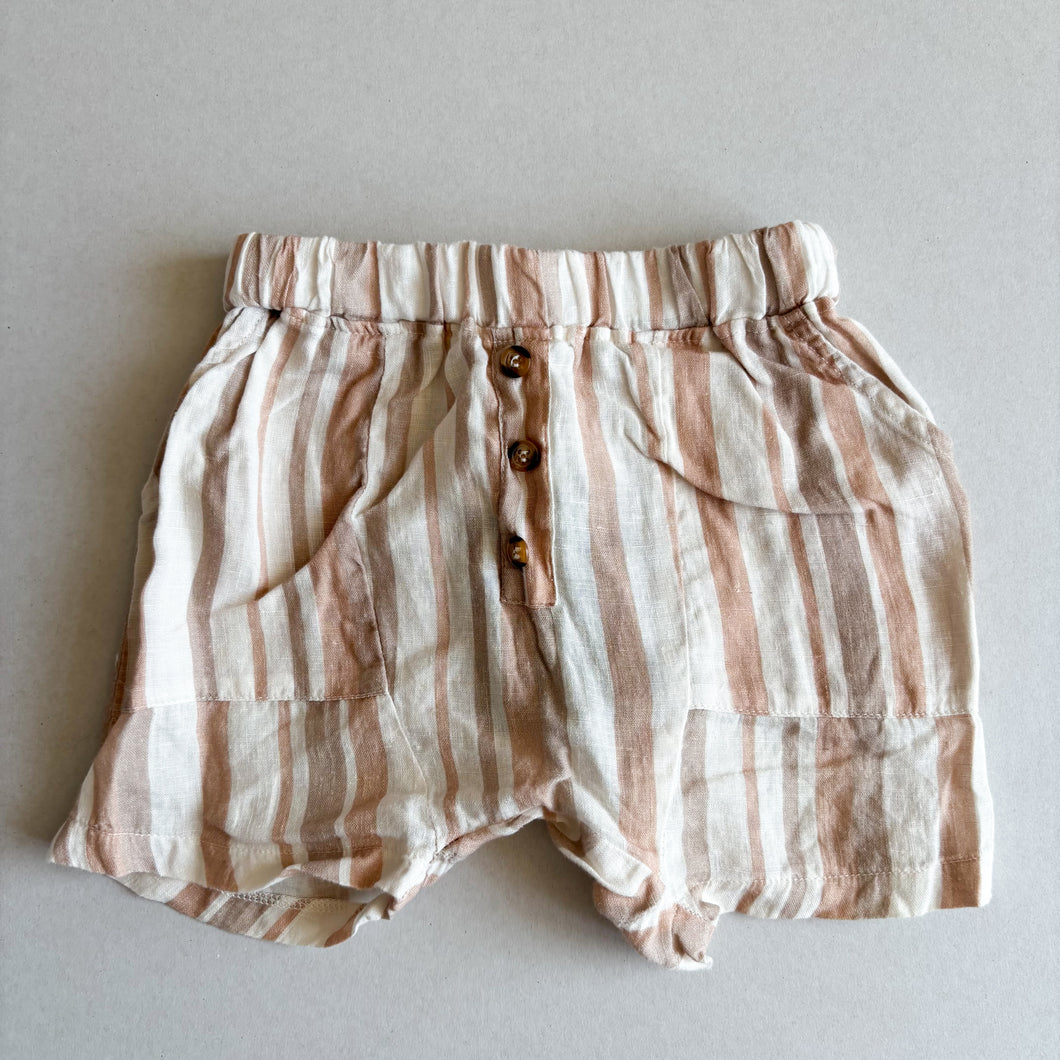 The Simple Folk Linen Stripe - 4-5 years