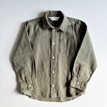 Load image into Gallery viewer, H&amp;M Khaki Shirt - 5-6 years
