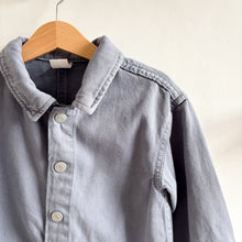 Load image into Gallery viewer, H&amp;M Blue Cotton Overshirt - 2-3 years
