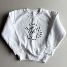 Load image into Gallery viewer, Good Vibes Only Sweater - 1-2 years
