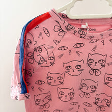 Load image into Gallery viewer, Mini Rodini Pink Cat T-Shirt - 7-8 years
