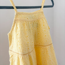 Load image into Gallery viewer, HOP Yellow Emborideree Anglaise Dress - BNWT - 3-4 years
