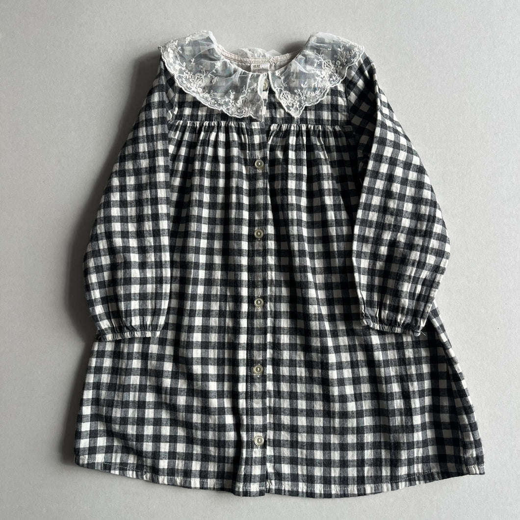 H&M Gingham Dress - 3-4 years