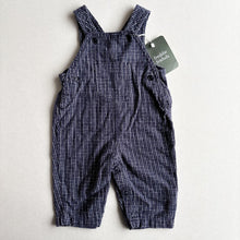 Load image into Gallery viewer, Mothercare (Vintage)  Blue Checked Dunagrees  - 3-6 Months
