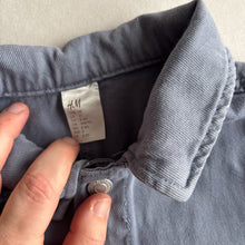 Load image into Gallery viewer, H&amp;M Blue Denim Overshirt - 2-3 years
