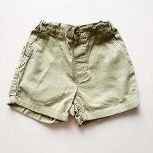 Load image into Gallery viewer, H&amp;M Green Cotton Shorts - 2-3 years

