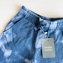 Load image into Gallery viewer, George Blue Tie Dye Shorts - 4-5 years
