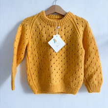 Load image into Gallery viewer, Handmade Sunshine Yellow Jumper - 2-3 years
